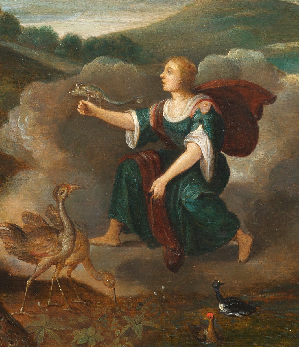 Allegory Of The Air - Adriaen Van Stalbemt (1580-1662)-photo-3