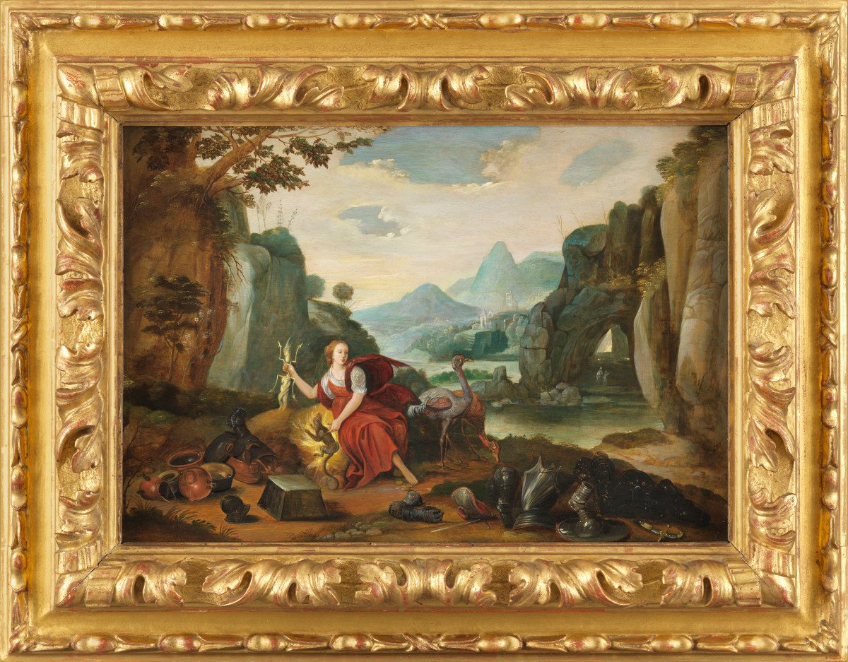 Allégorie du feu - Adriaen van Stalbemt ( 1580- 1662)