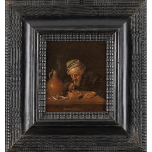 The Smoker – Quiringh Gerritsz Van Brekelenkam (c. 1620 – 1668)