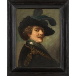 Portrait de Rembrandt – Ecole hollandaise du 18e siècle