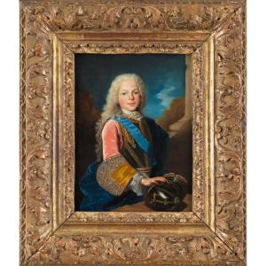 Portrait Of Fernand VI Of Spain (1713 – 1759) – French School Of The 18th Century