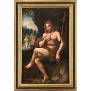 Saint John The Baptist – Follower Of Leonardo Da Vinci