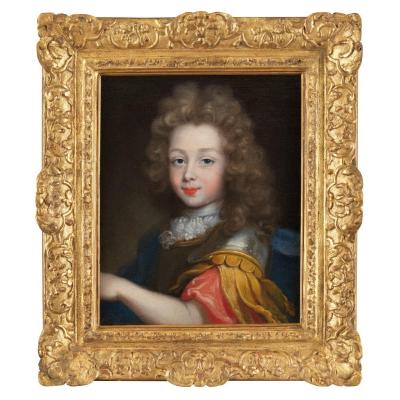 Presumed Portrait Of The Duke Of Maine Circa 1680 - Attributed To Pierre Mignard (1612 - 1695)