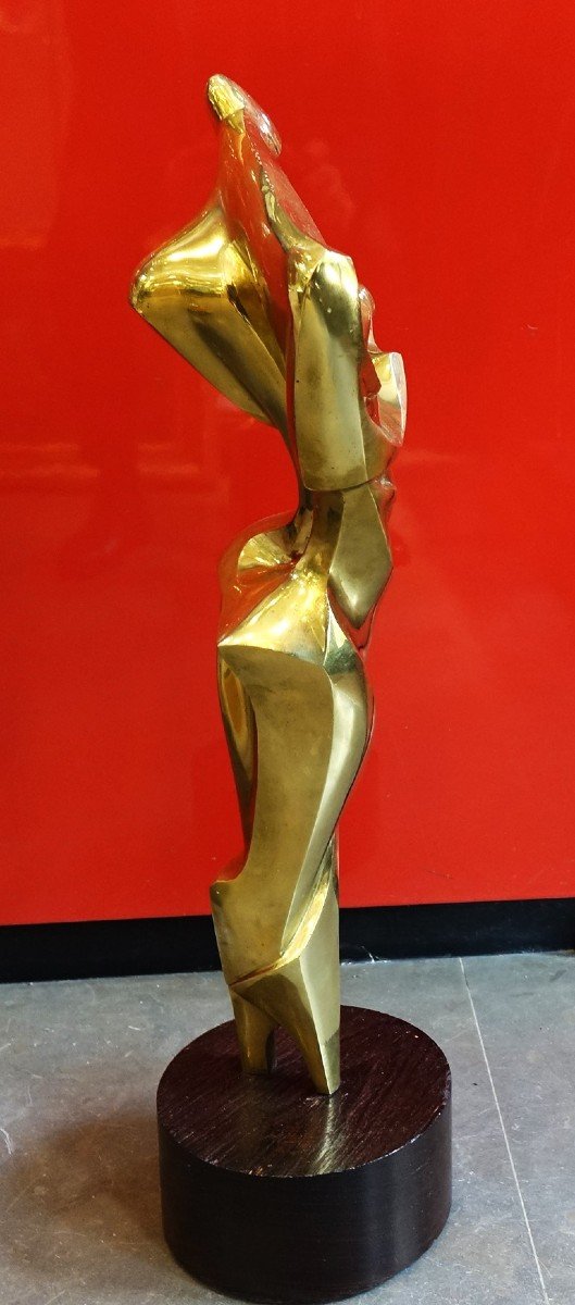 Sculpture Bronze "Maternité"-photo-1