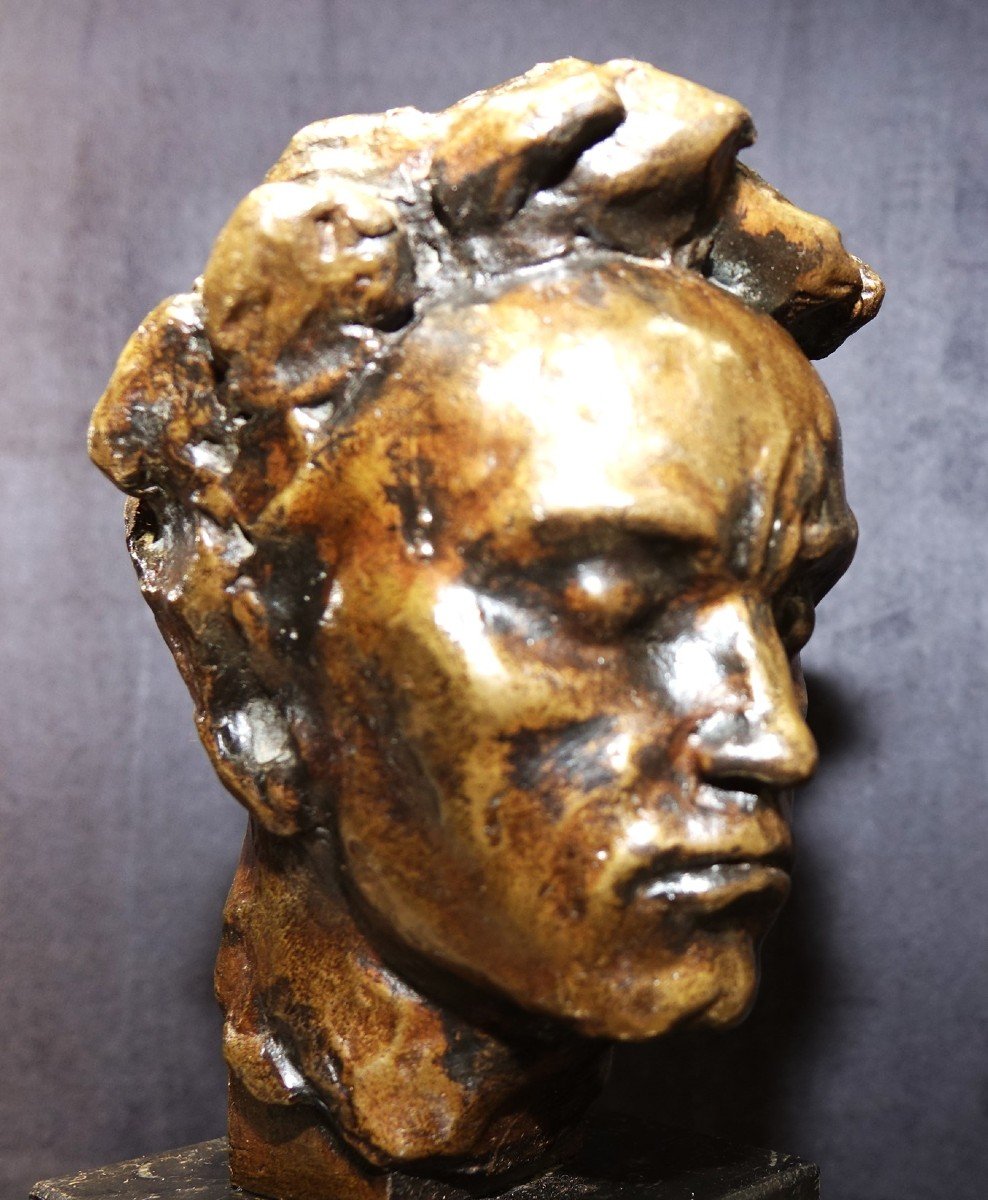 A. Breker Bronze “beethoven” -photo-2