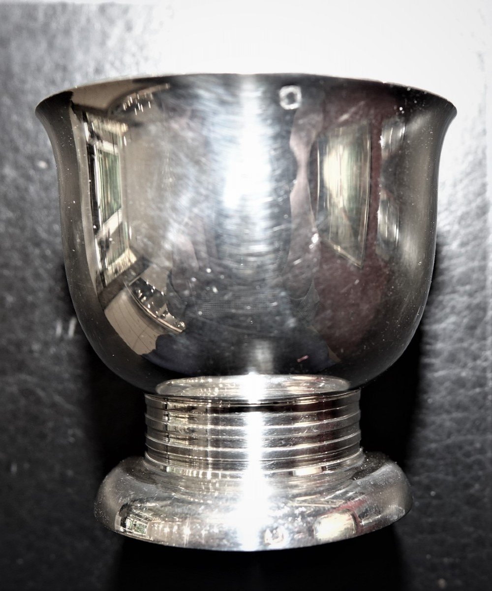 Two Golf Cups In Silver 1937 & 1955-photo-1