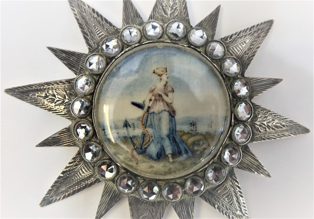 Freemasonry Jewel Miniature XIXth.-photo-2