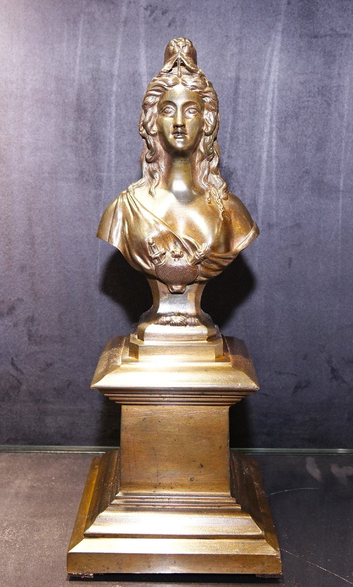 Marianne, Republic In Bronze 19th