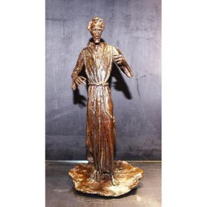 Jean Cocteau Bronze par A. Breker 1963