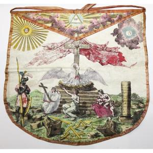 Freemasonry, Knight Rose Cross Apron 