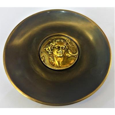 Artdeco Bronze Medal By Canale
