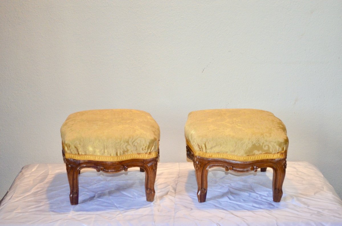 Pair Of Foot Rests 19th Century-photo-4