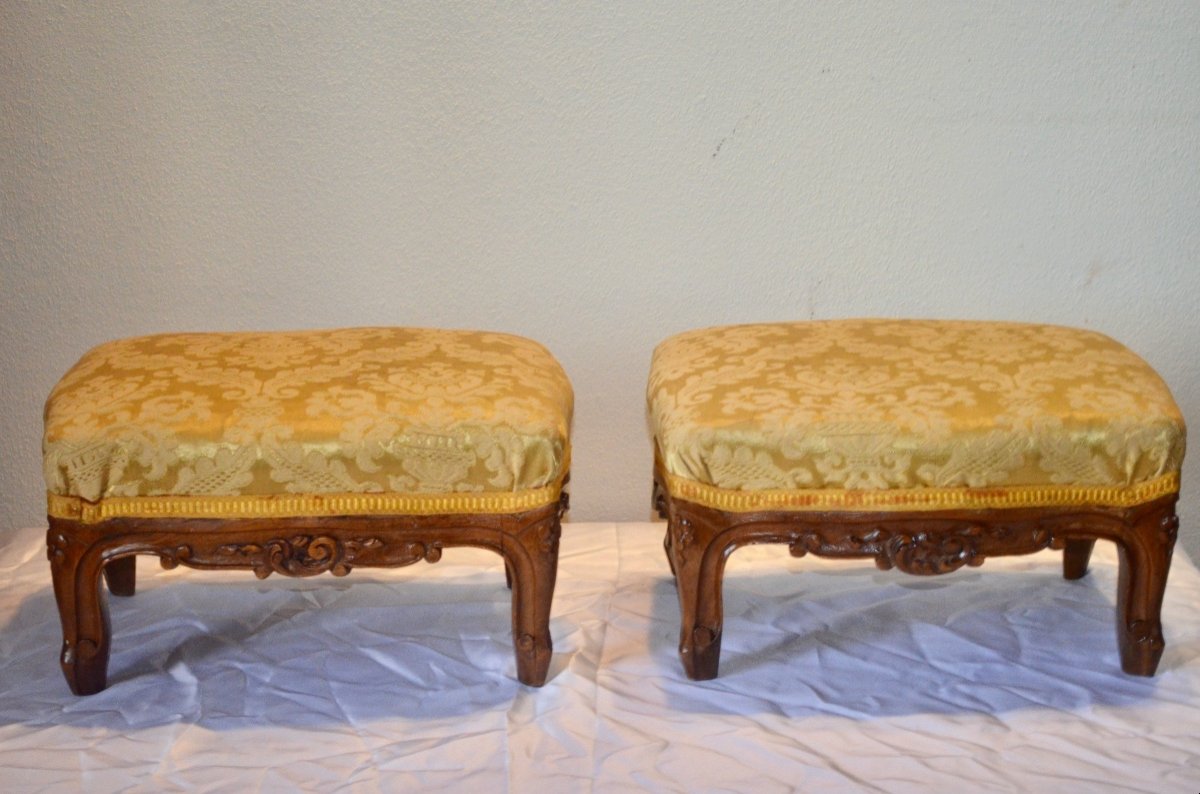 Pair Of Foot Rests 19th Century-photo-8