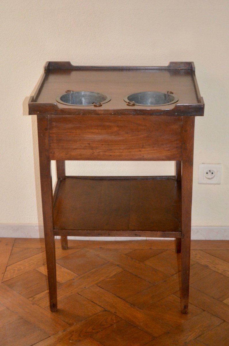 Louis XVI Walnut Cooler-photo-2