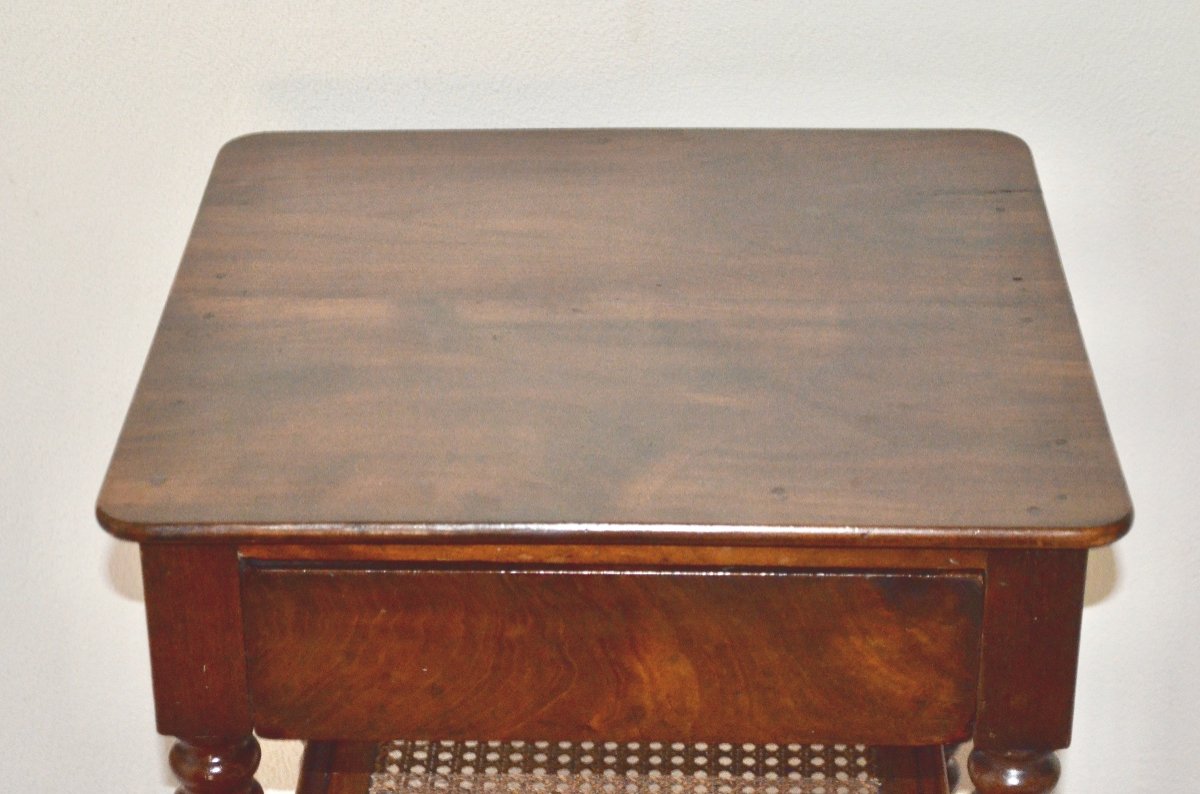 Walnut Side Table Early 19th Century-photo-3