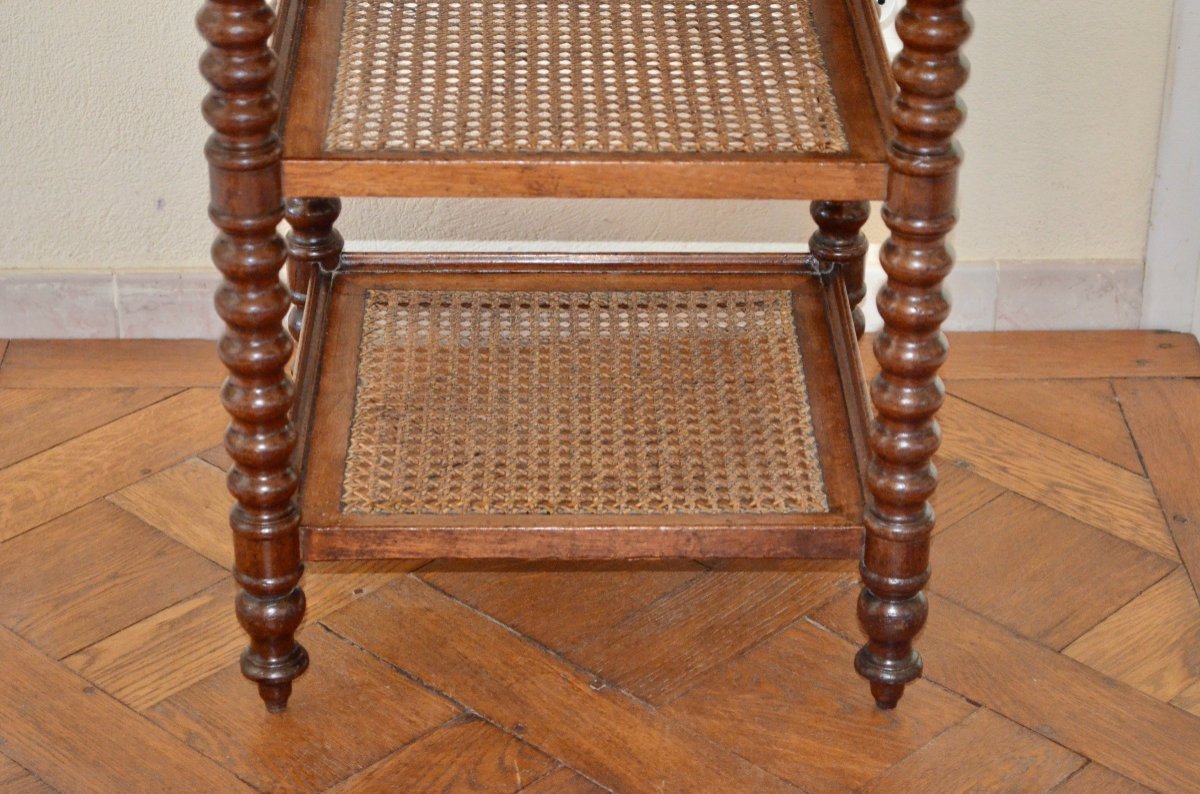 Walnut Side Table Early 19th Century-photo-1