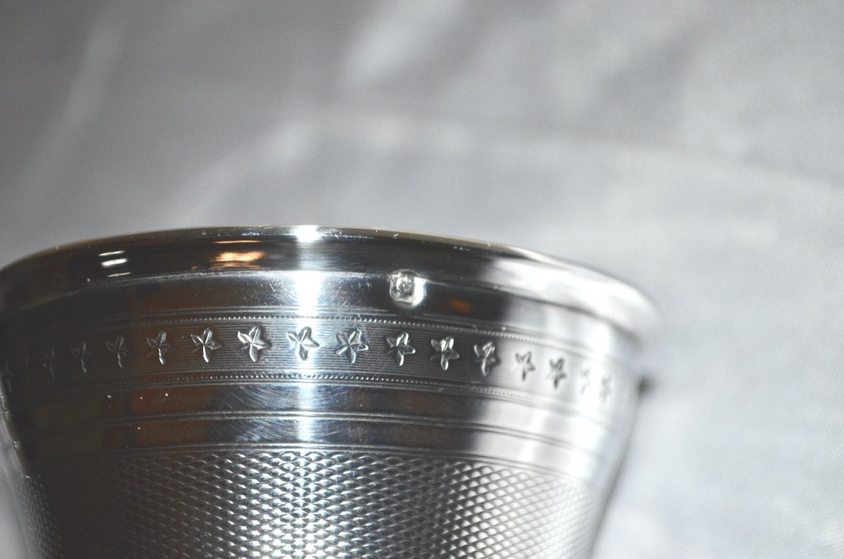 Coffee Cup In Sterling Silver 19th Century-photo-6