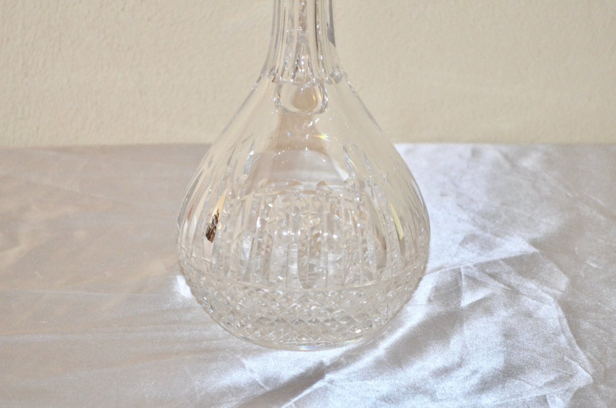 Baccarat Crystal Ewer Late 19th Century -photo-3
