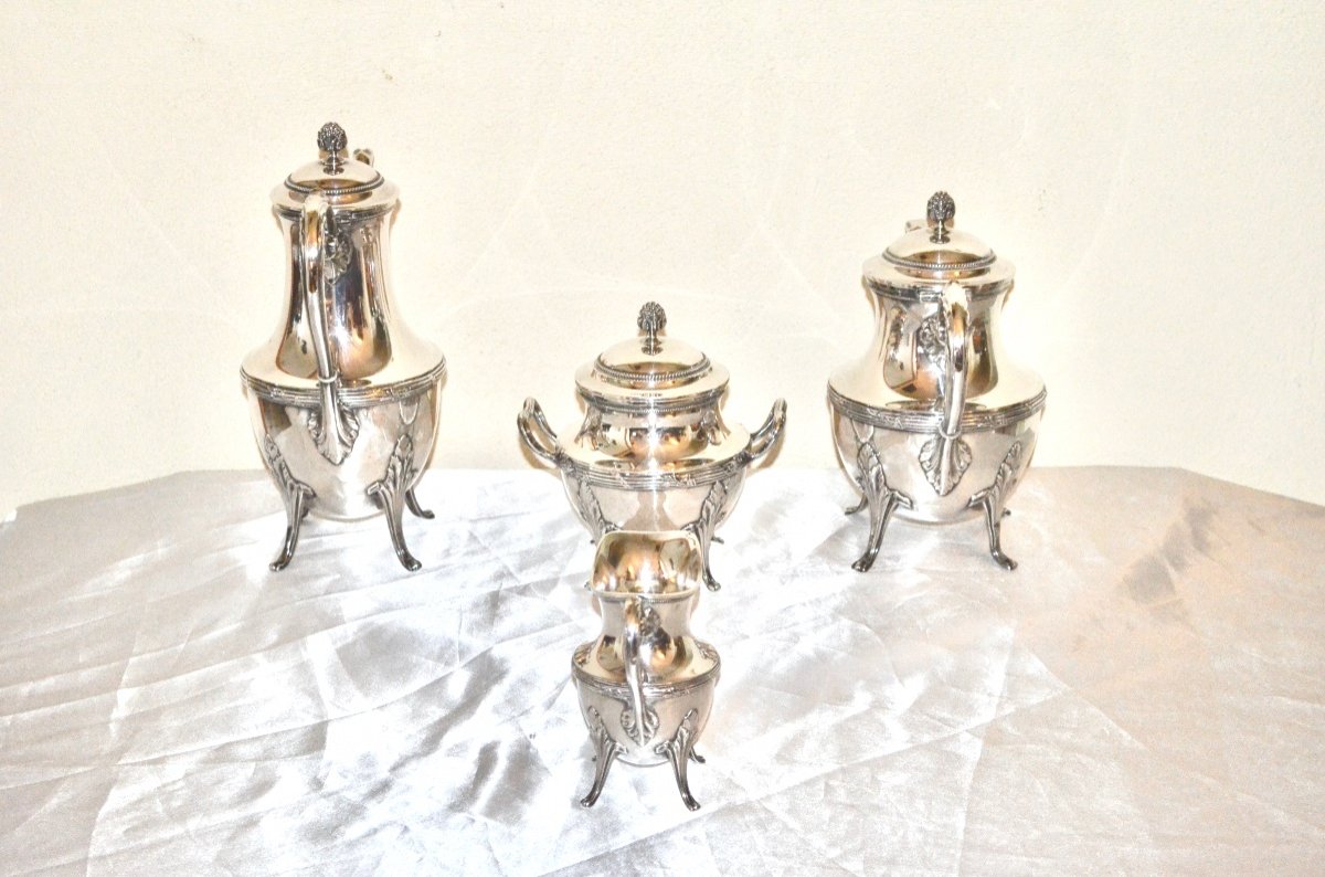 Coffee Service In Sterling Silver By Emile Puiforcat -photo-4