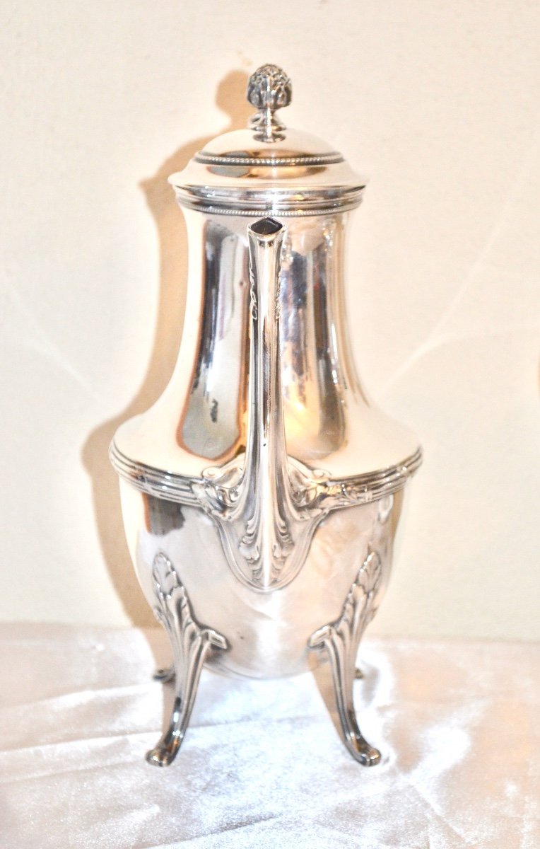 Coffee Service In Sterling Silver By Emile Puiforcat -photo-6