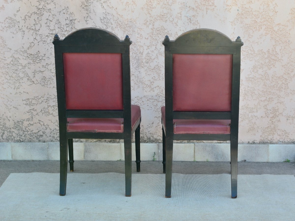 Pair Of Napoleon III Chairs-photo-1