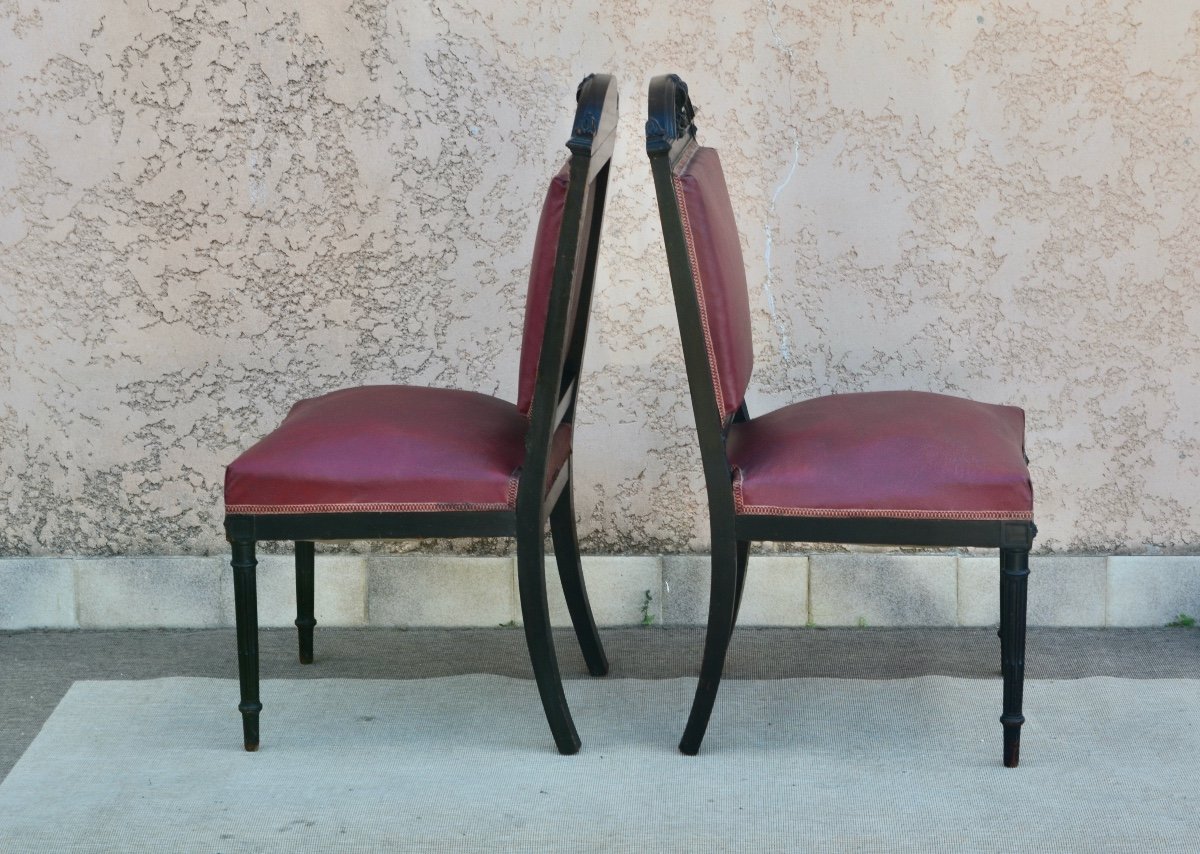 Pair Of Napoleon III Chairs-photo-2