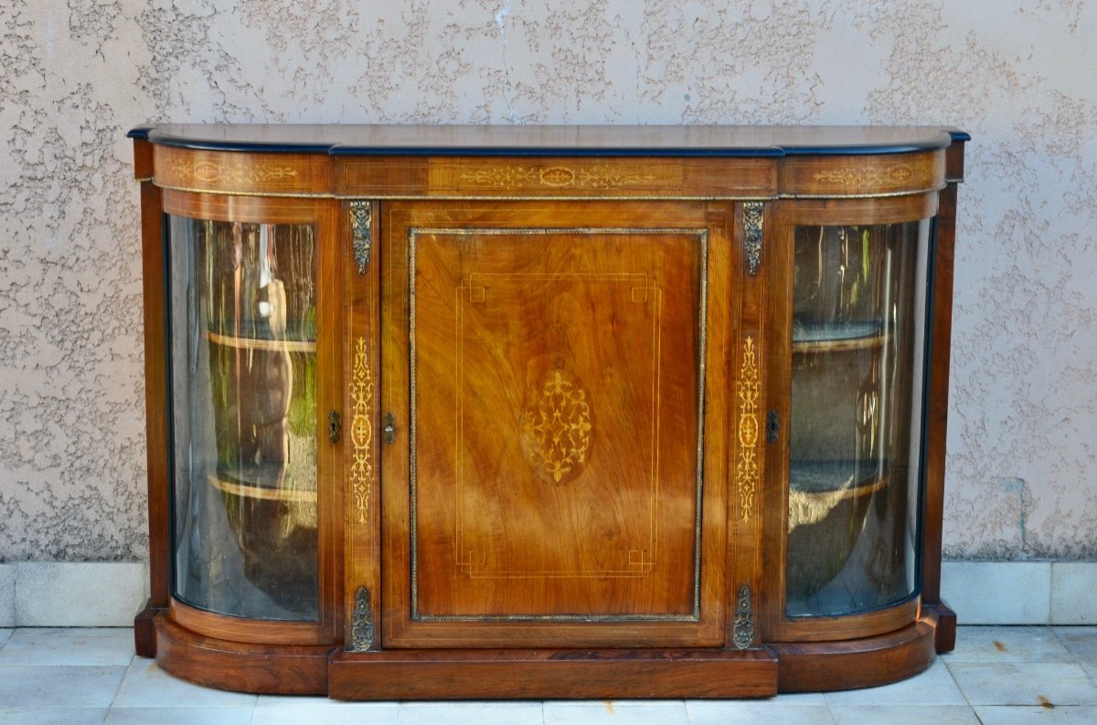 Vitrine / Buffet d'époque Napoléon III