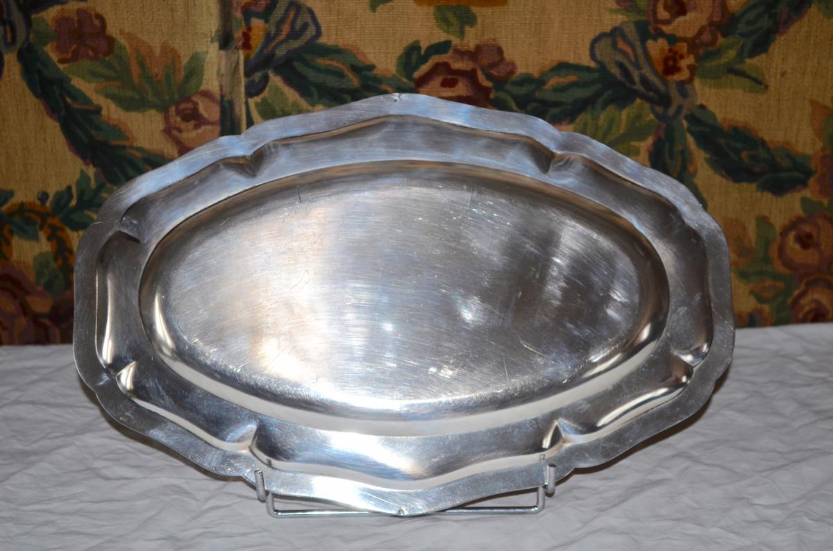 Flat Sterling Silver Boulenger Nineteenth Century-photo-2