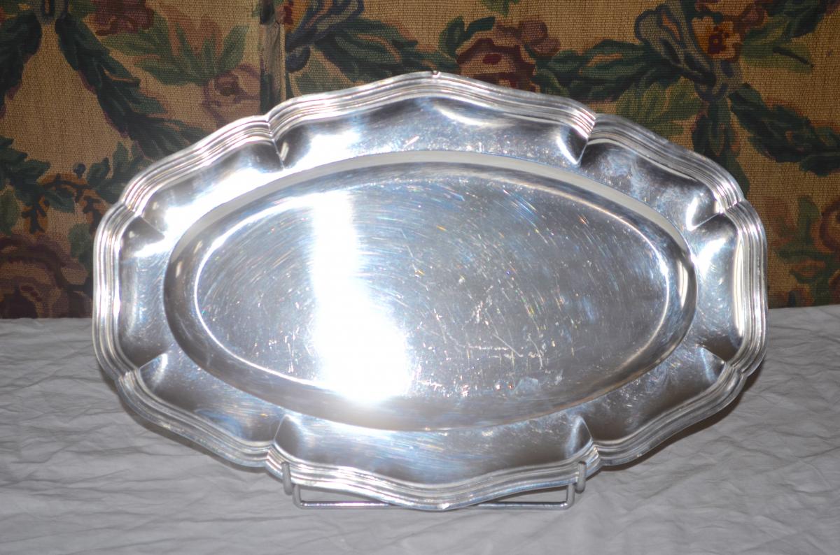 Flat Sterling Silver Boulenger Nineteenth Century-photo-2