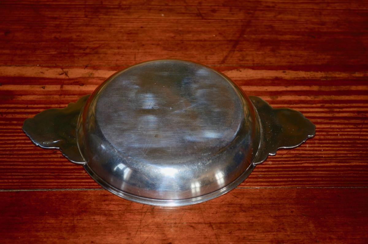 Bowl Silver Massif 19th Century-photo-1