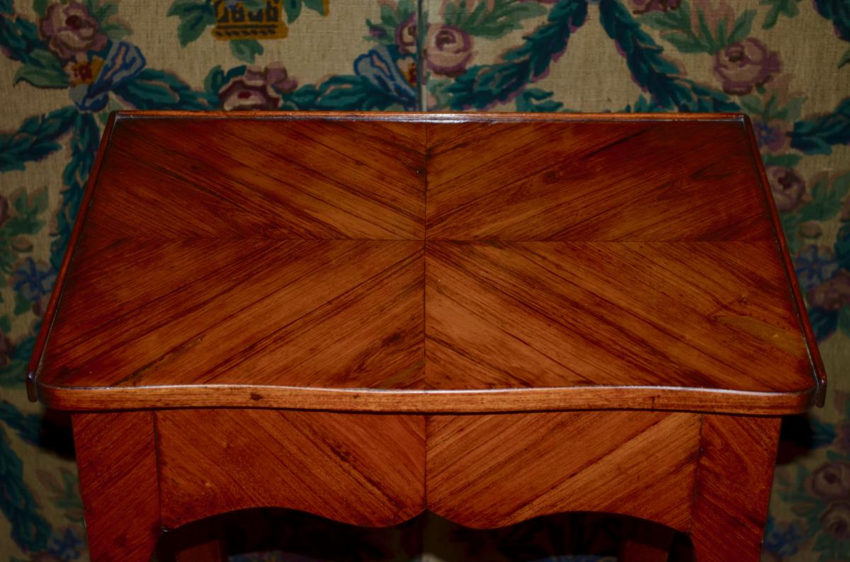 Writing Table In Rosewood Louis XV-photo-3