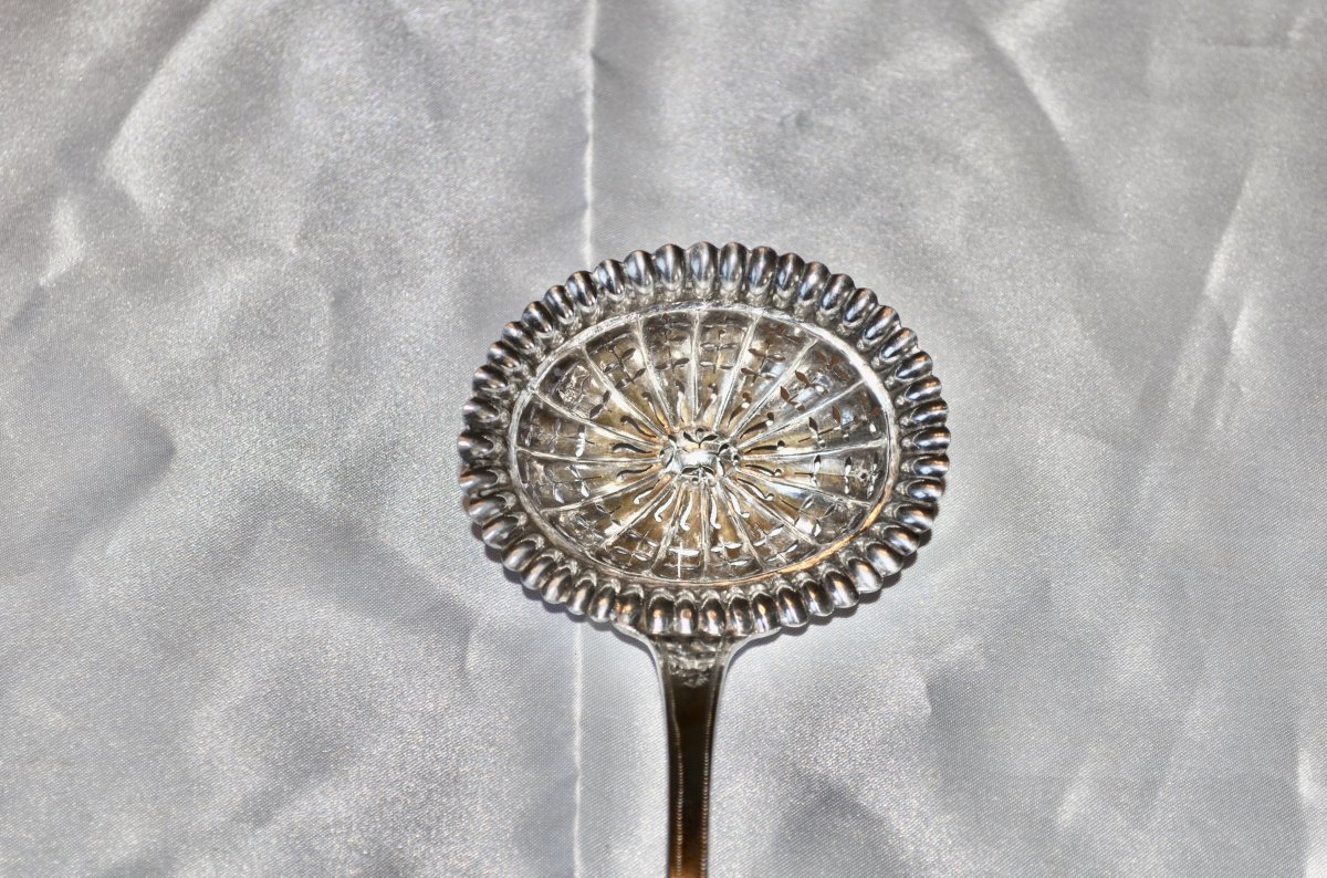 Sprinkle Spoon Sterling Silver Early 19th Century-photo-2