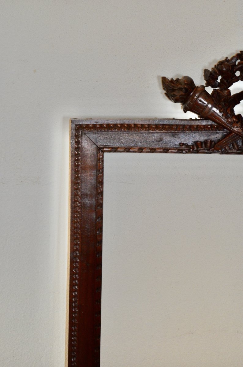 19th Century Carved Wood Frame-photo-2