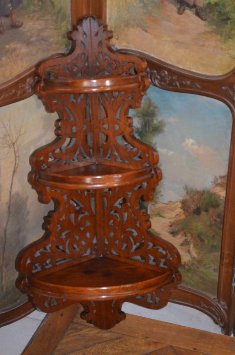 Pair Of 19th Century Wall Corner-photo-2