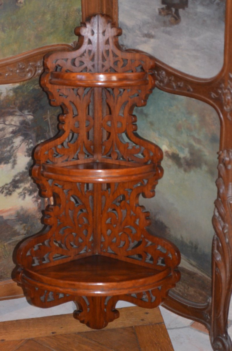 Pair Of 19th Century Wall Corner-photo-3