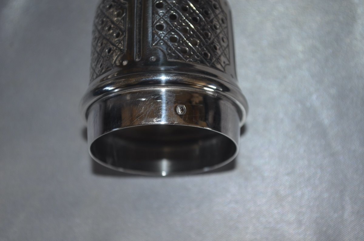 19th Century Sterling Silver Shaker-photo-5