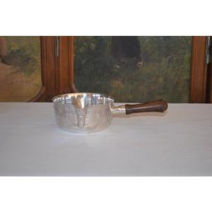 Saucepan In Sterling Silver 19th Century