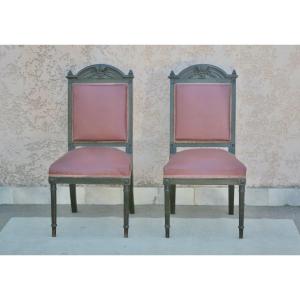 Pair Of Napoleon III Chairs
