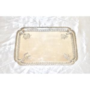 Tray In Sterling Silver From Puiforcat 19th Century 