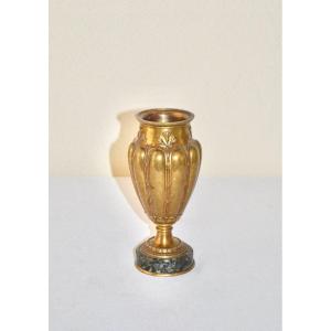 Art Nouveau Bronze Vase By Barbedienne 