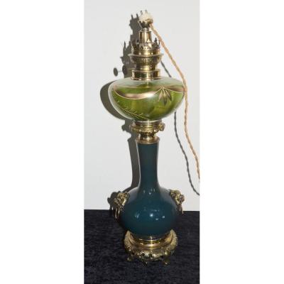 Gilded Bronze Lamp 19th Century