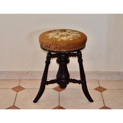 Napoleon III Piano Stool