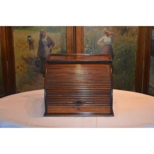 19th Century Office Mail Cylinder Binder