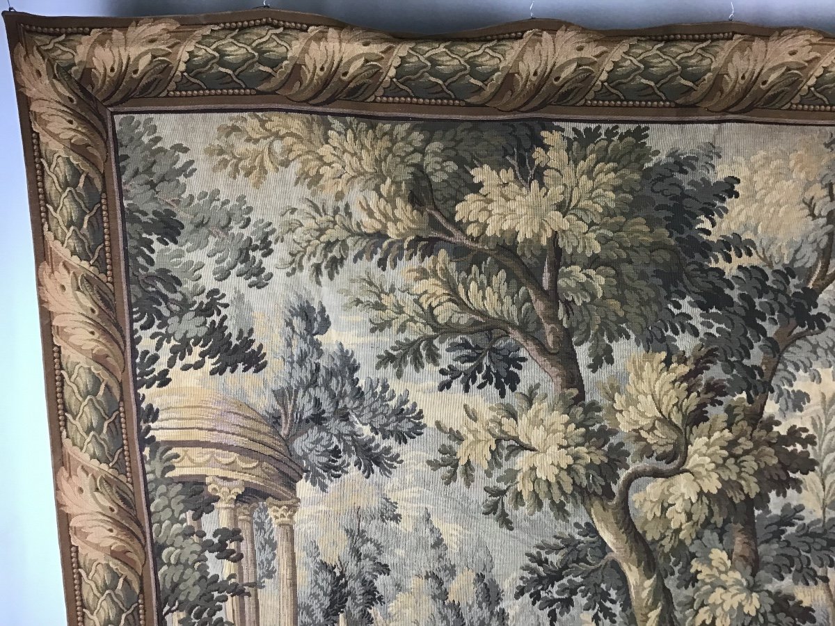 Verdure Aubusson Tapestry In Very Good Condition 225x175-photo-1