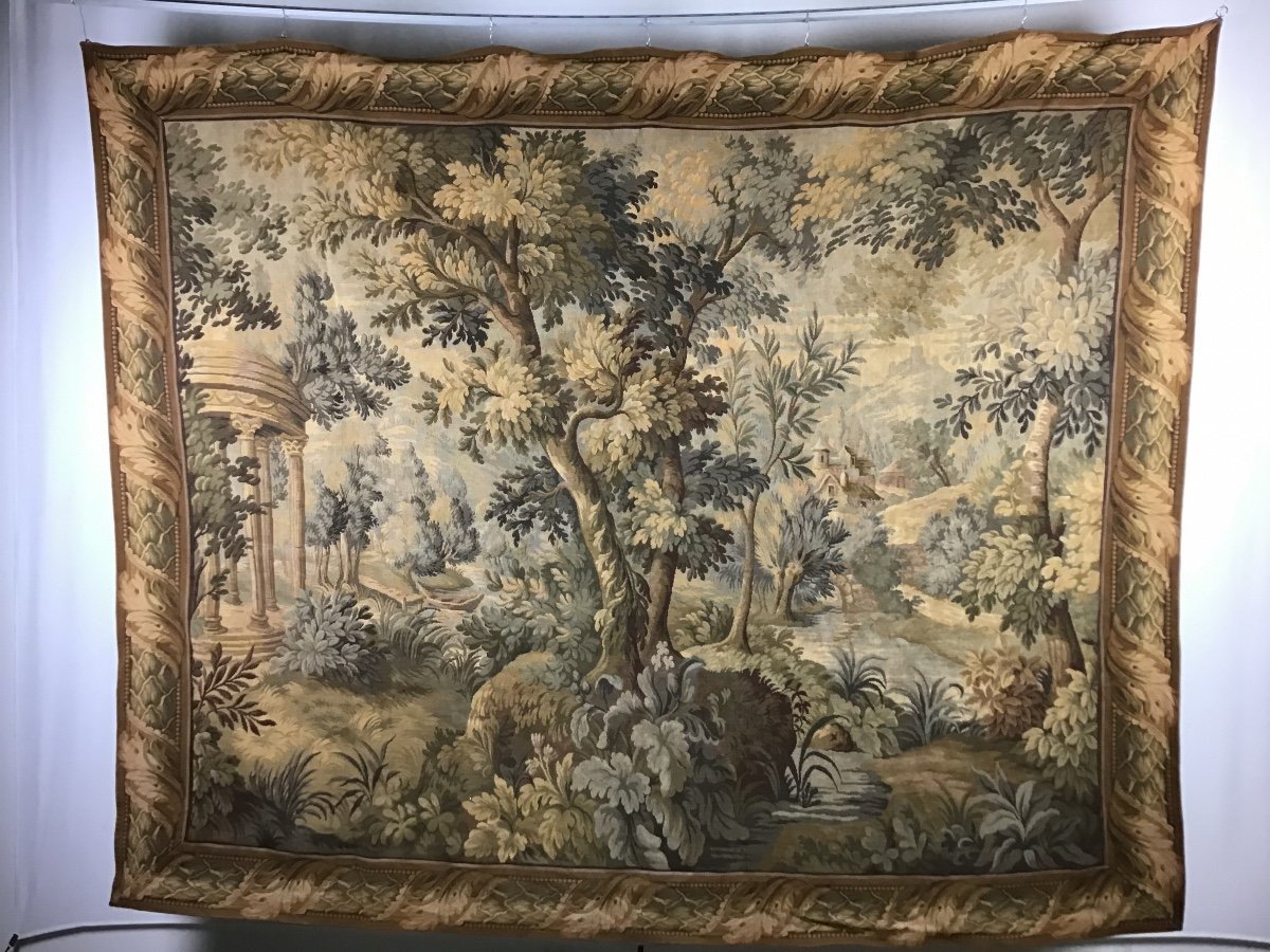 Verdure Aubusson Tapestry In Very Good Condition 225x175