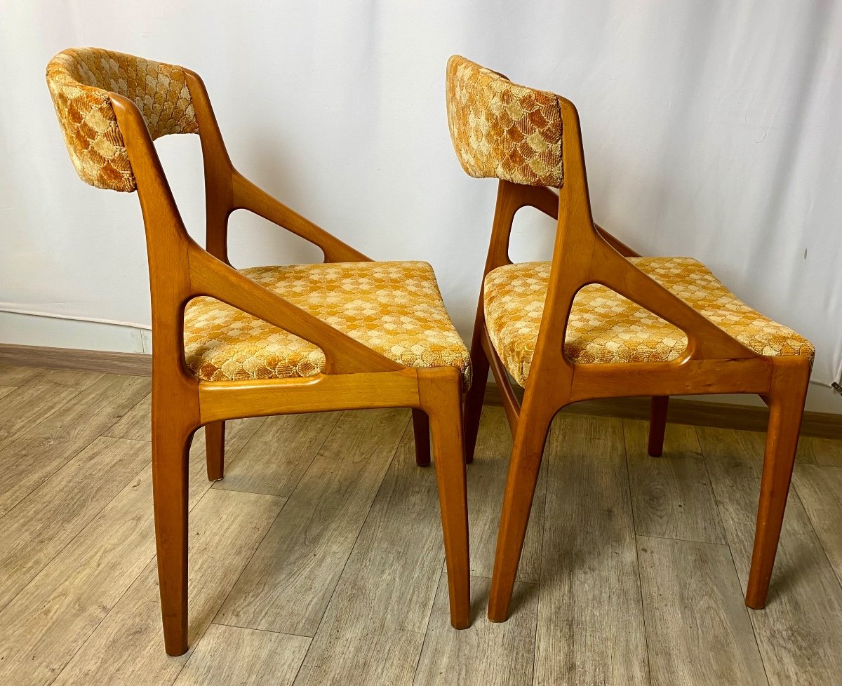 Pair Of 1960s Kai Kristiansen Chairs -photo-2