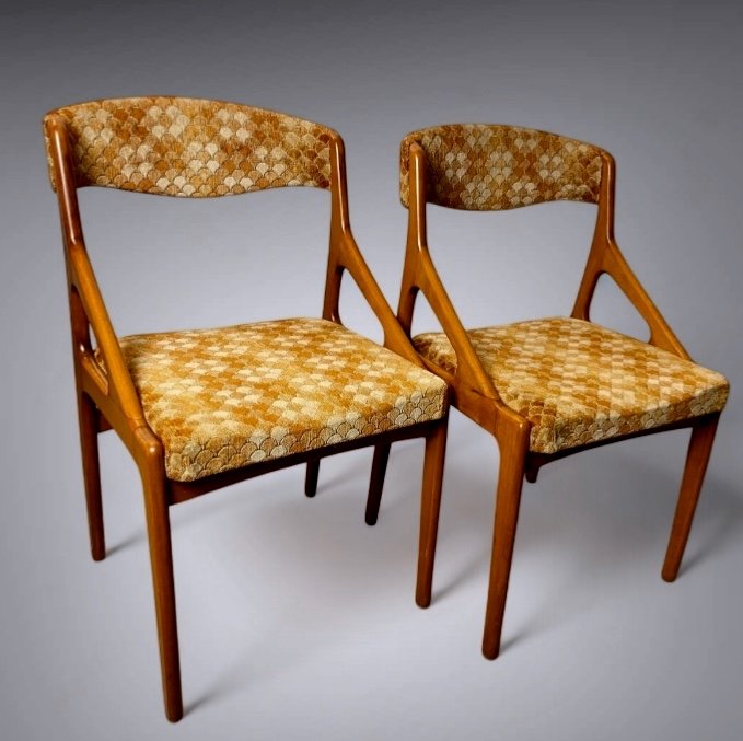 Pair Of 1960s Kai Kristiansen Chairs 