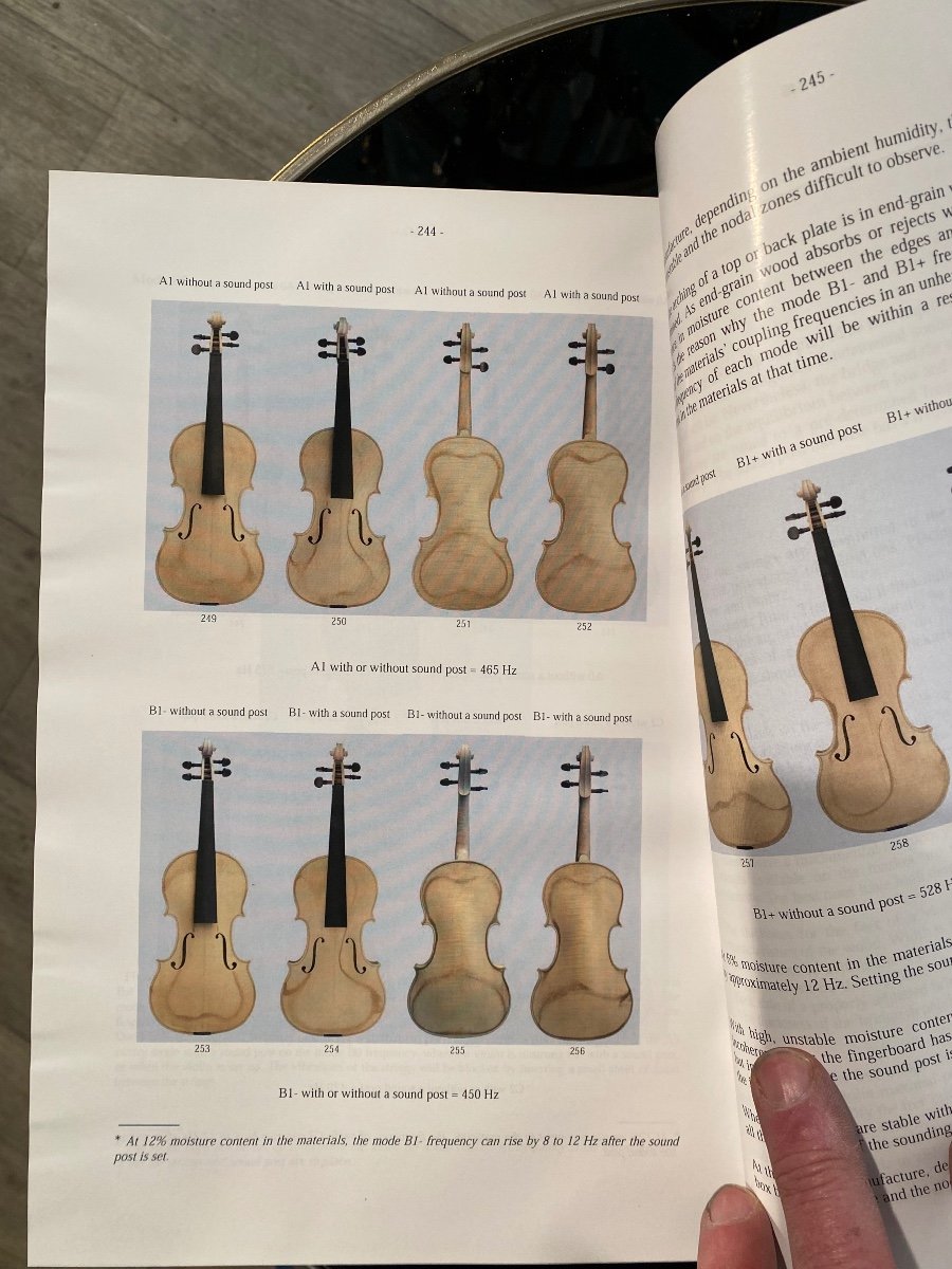 Rare Book The Sound Of Stradivari Patrick Kreit Stradivarius Luthier 1st Edition -photo-3