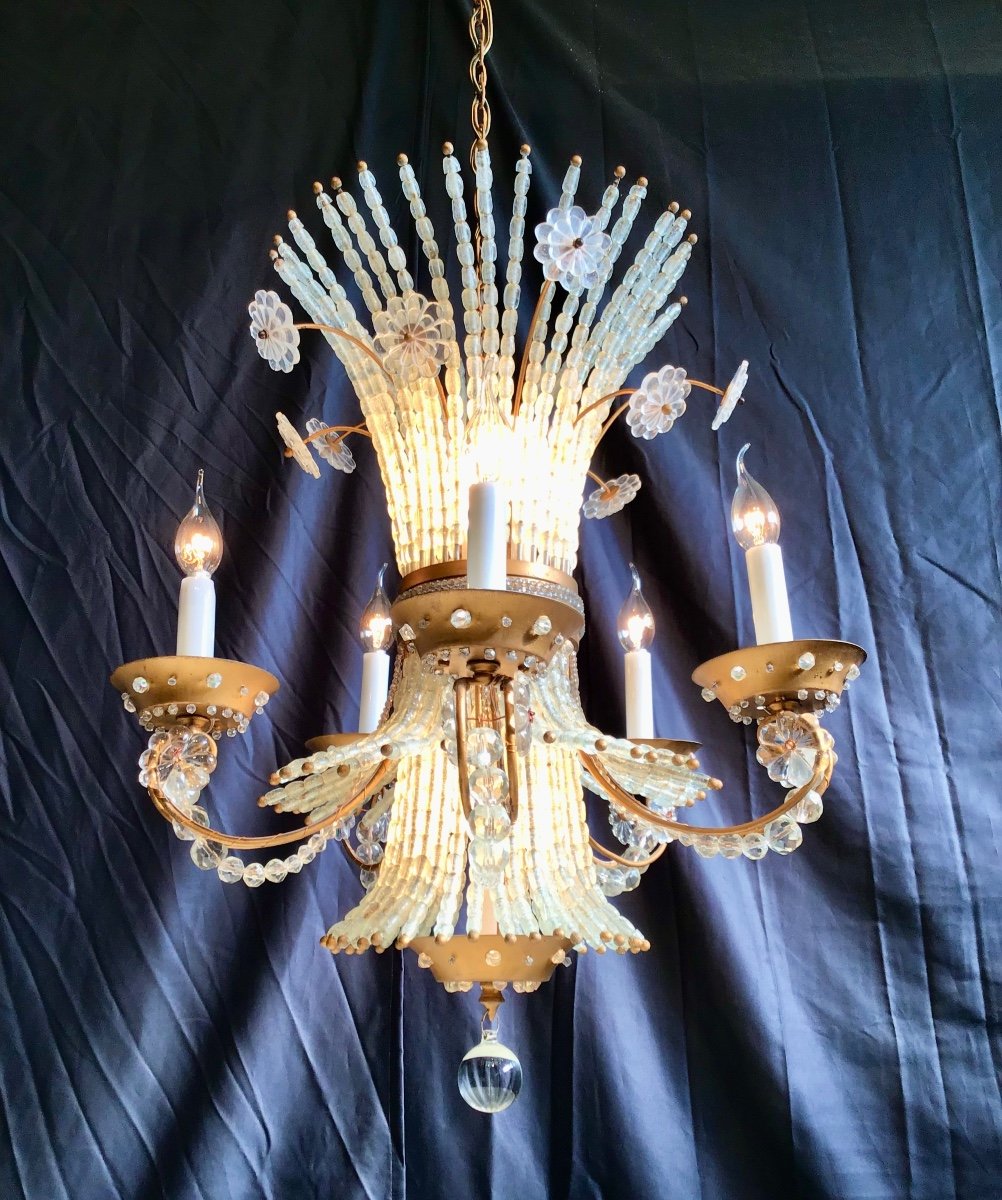 Robert Caillat Chandelier Maison Caillat Early 1950’