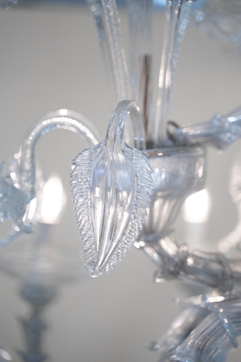 Murano Glass Chandelier With 12 Lights, 1950s-photo-6